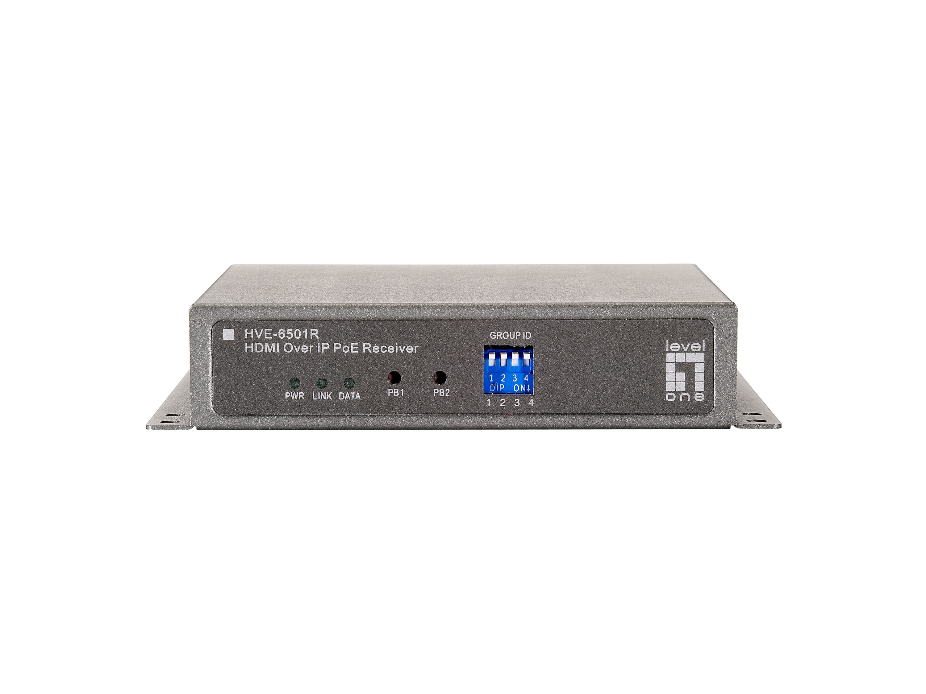 LevelOne HVE-6501R HDMI over IP PoE Receiver
