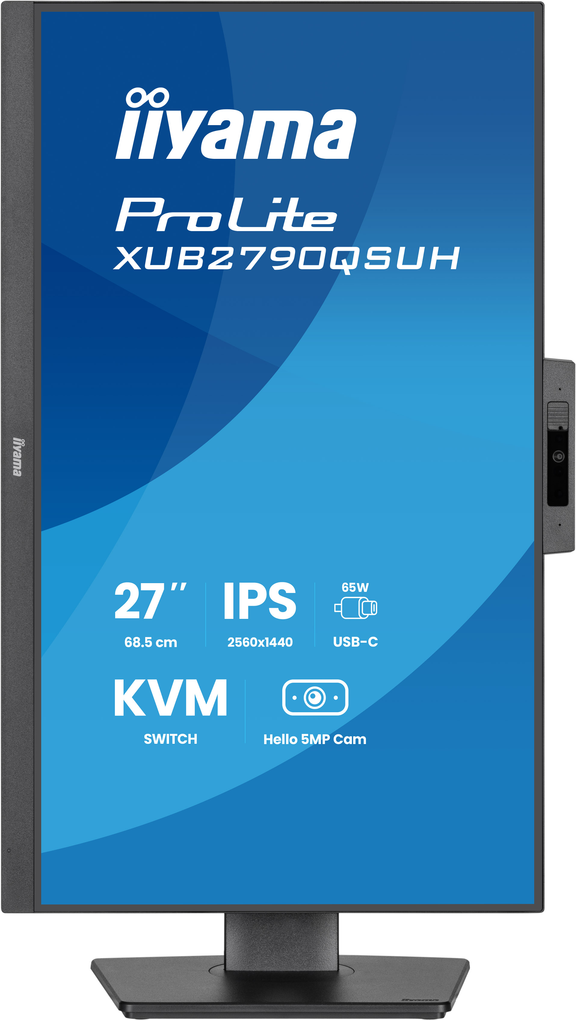 Iiyama XUB2790QSUH-B2 27 5MP - Flachbildschirm (TFT/LCD) - 68,6 cm