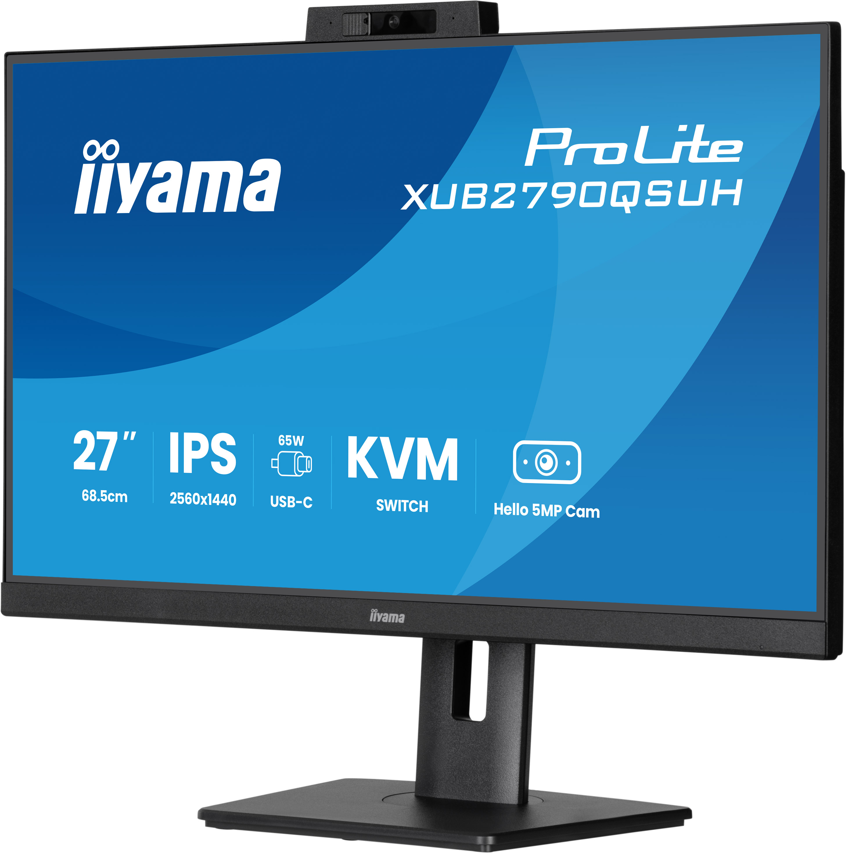 Iiyama XUB2790QSUH-B2 27 5MP - Flachbildschirm (TFT/LCD) - 68,6 cm