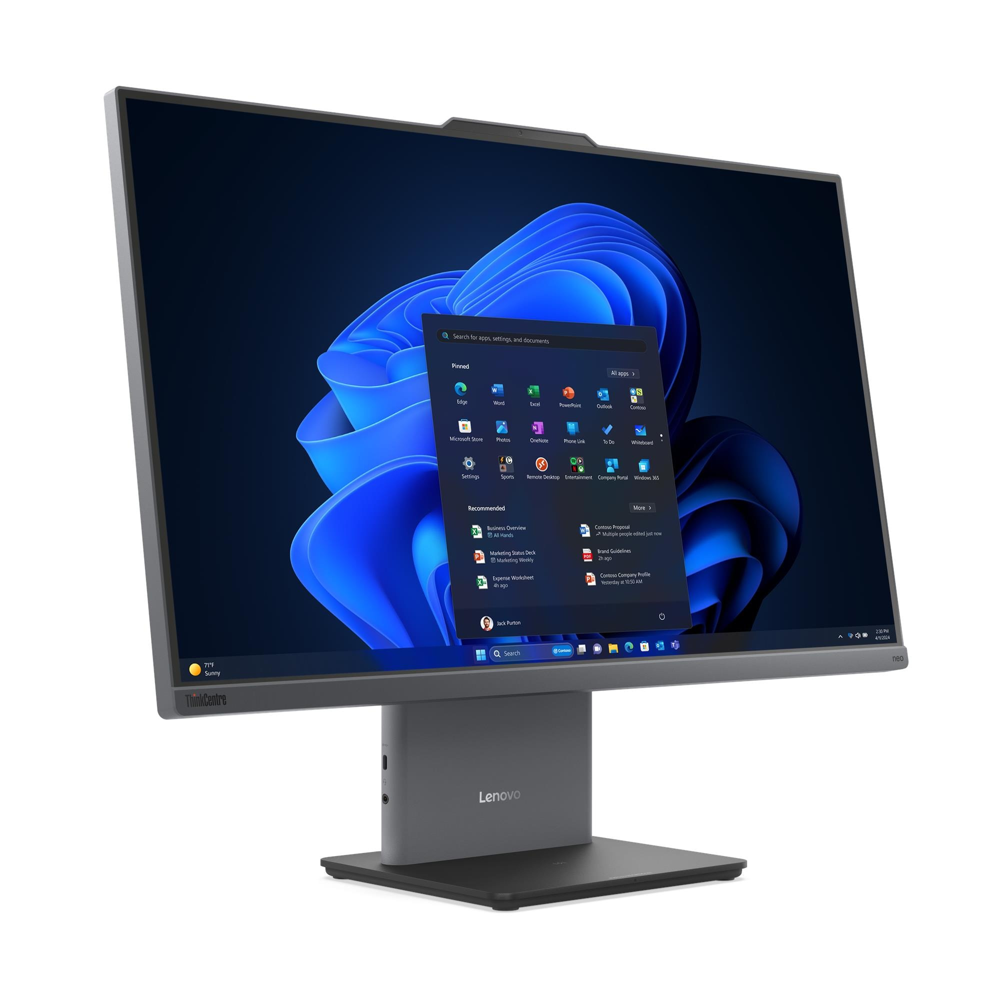 Lenovo ThinkCentre neo 50a 27 Gen 6 LNL 13QF - All-in-One (Komplettl�sung)