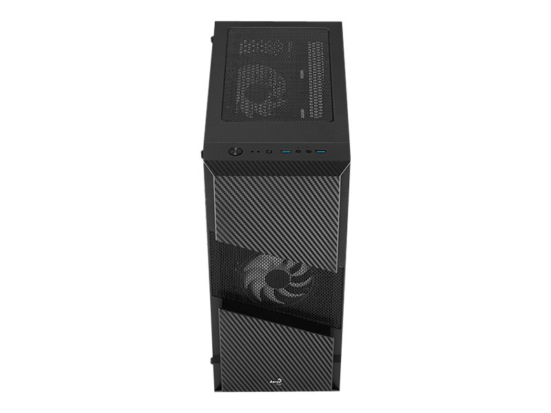 AEROCOOL ADVANCED TECHNOLOGIES AeroCool Menace Saturn RGB - Tempered Glass Edition - Tower - ATX - Seitenteil mit Fenster (gehrtetes Glas)