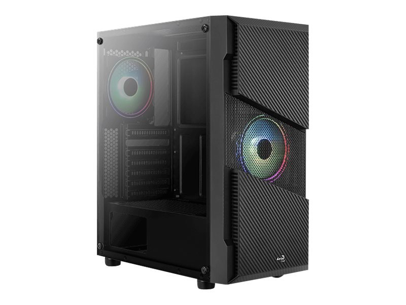 AEROCOOL ADVANCED TECHNOLOGIES AeroCool Menace Saturn RGB - Tempered Glass Edition - Tower - ATX - Seitenteil mit Fenster (gehrtetes Glas)