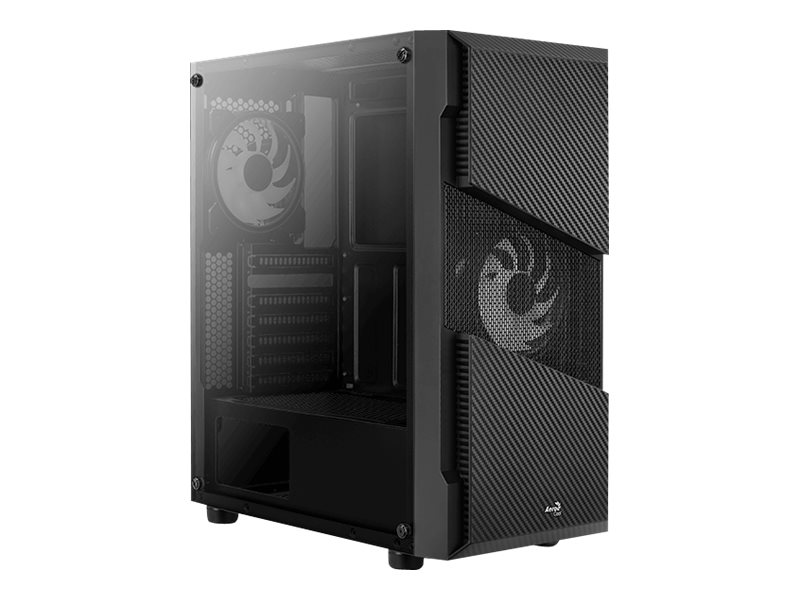 AEROCOOL ADVANCED TECHNOLOGIES AeroCool Menace Saturn RGB - Tempered Glass Edition - Tower - ATX - Seitenteil mit Fenster (gehrtetes Glas)