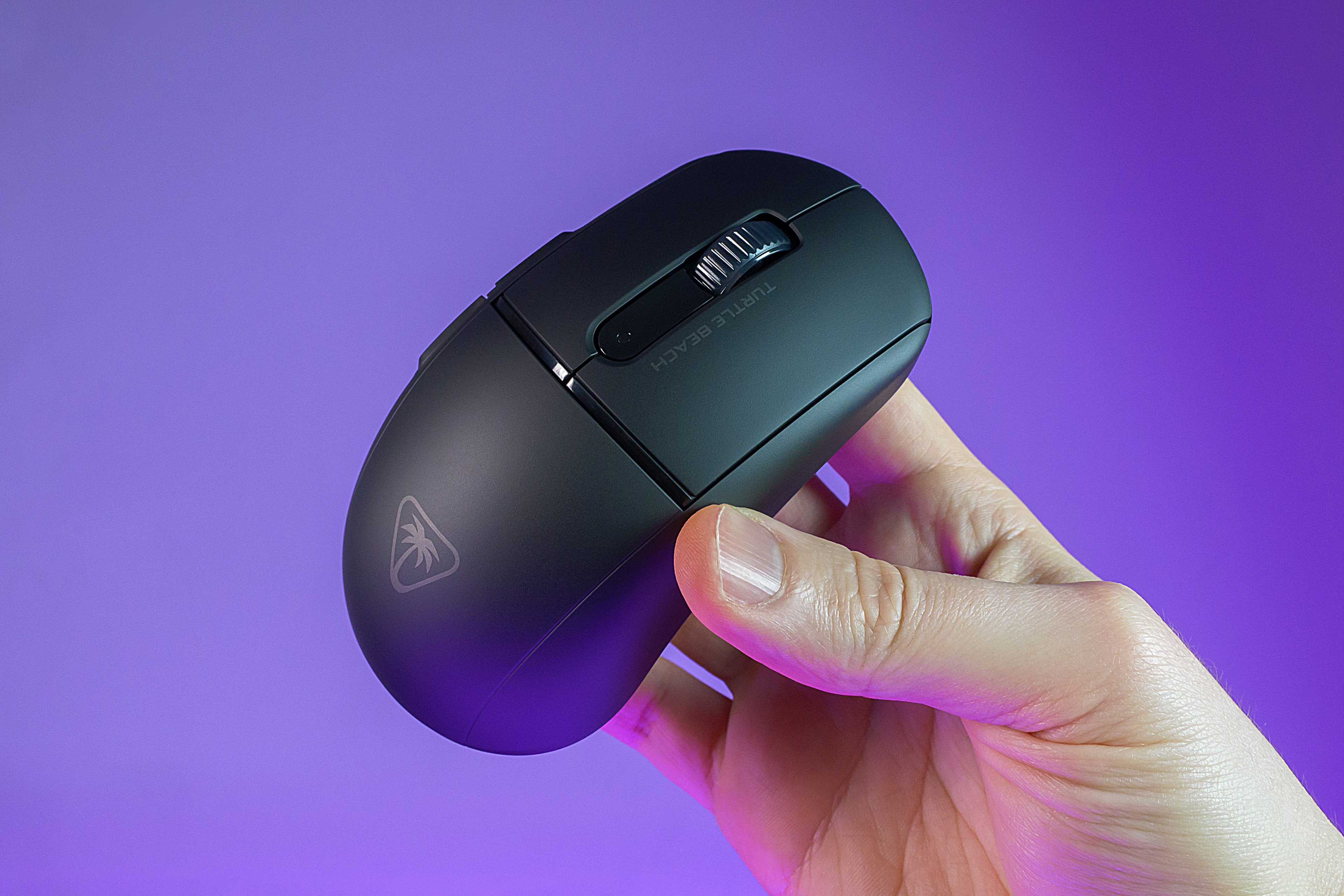 Turtle Beach Burst II Air - Souris gaming sans fil 2,4 GHz : ultralgre avec 47 g, touches optiques, symtrique, capteur optique 26 000 PPP, Bluetooth, autonomie 120 heures, cble USB-C Noir