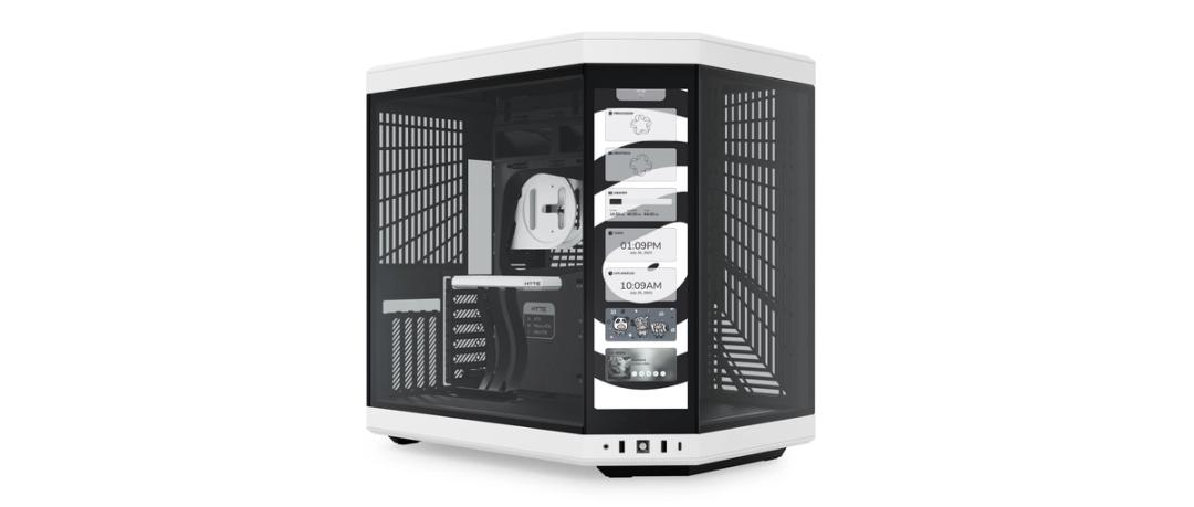 HYTE Y70 Midi Tower Black, White