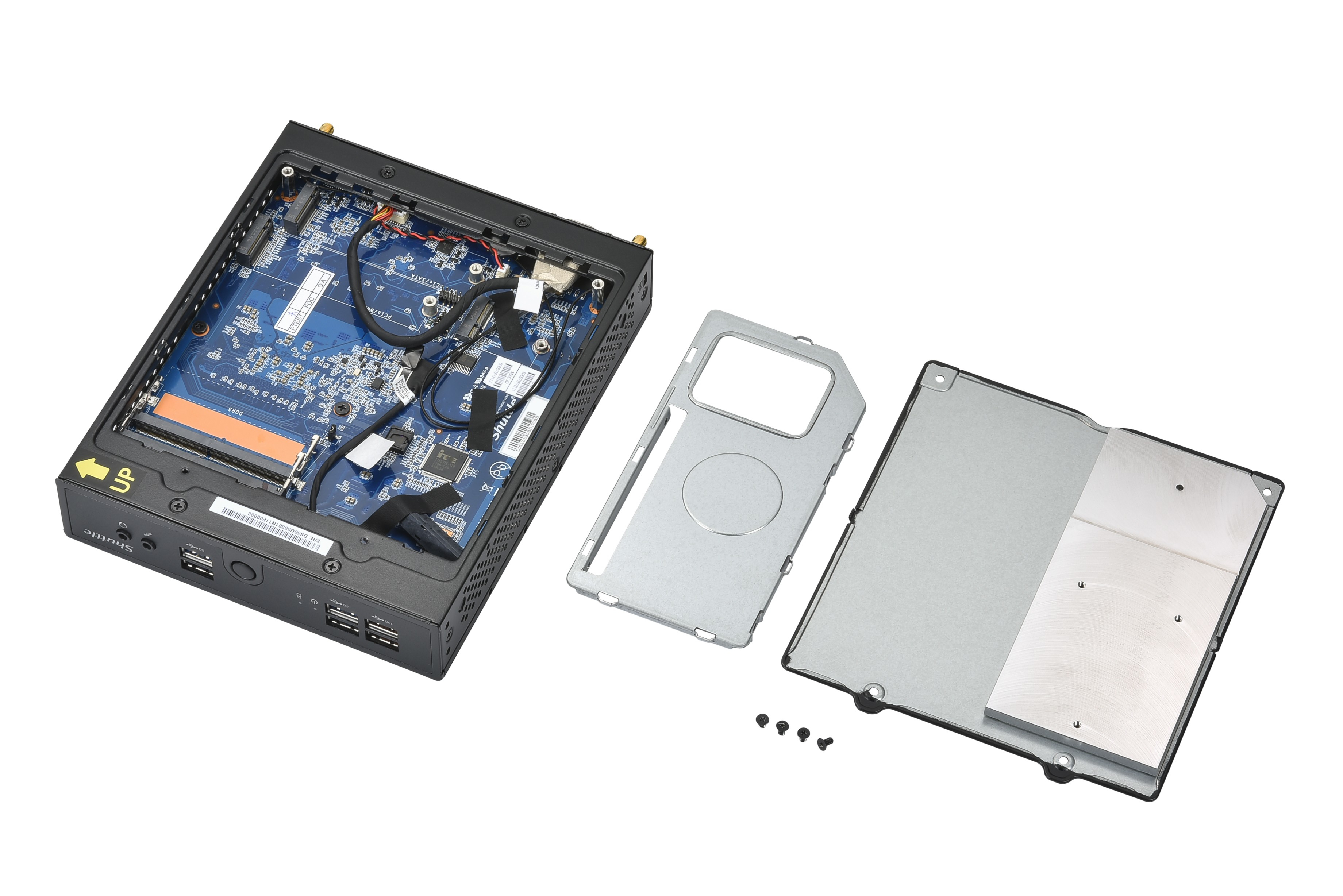 Shuttle DS50U + 8GB DDR5 1,3 l tama�o PC Negro 7305 Intel� SoC