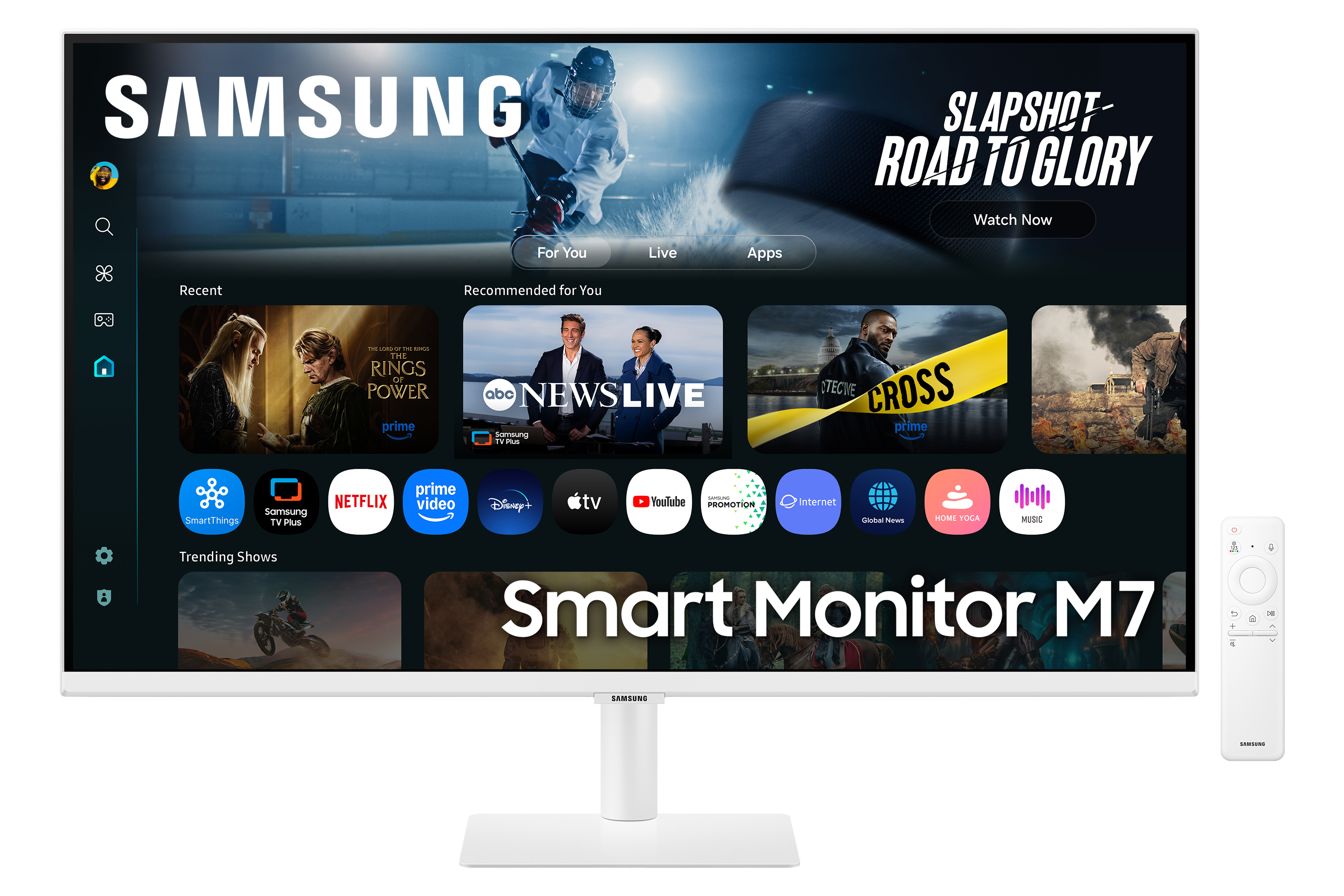 Samsung M7 M70F computer monitor 81.3 cm (32) 3840 x 2160 pixels 4K Ultra HD LED White