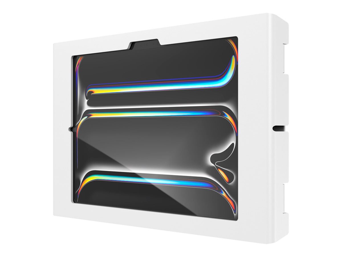 Compulocks iPad Pro M4 11 (2024), Apex Secured Enclosure Wall Mount - Geh�use - f�r Tablett - Glasbefestigung, Raum - verriegelbar - hochwertiges Aluminium - wei� - Bildschirmgr��e: 27.94 cm (11)