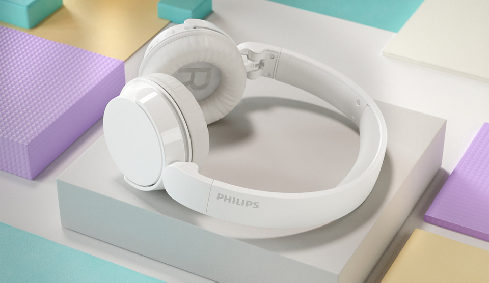 Philips TAH4209WT - Kopfh�rer mit Mikrofon - �ber dem Ohr angebracht