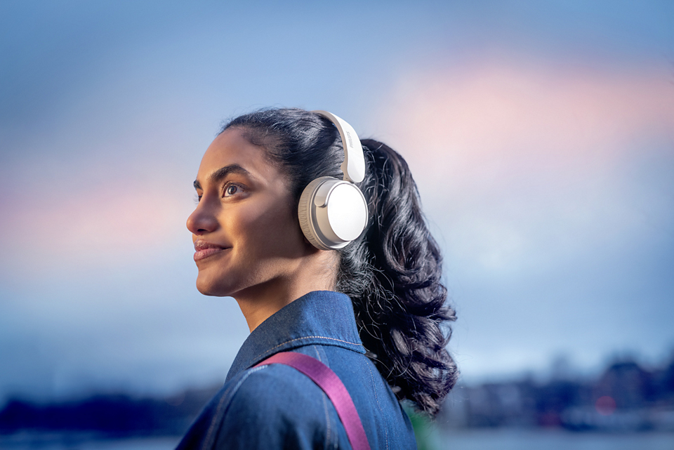 Philips TAH4209WT - Kopfh�rer mit Mikrofon - �ber dem Ohr angebracht