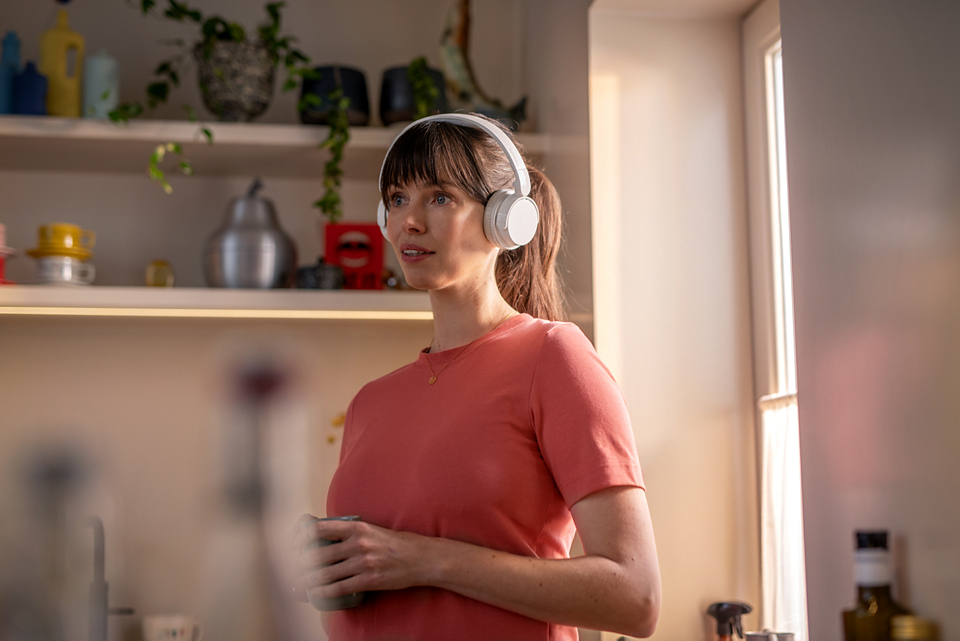 Philips TAH4209WT - Kopfh�rer mit Mikrofon - �ber dem Ohr angebracht