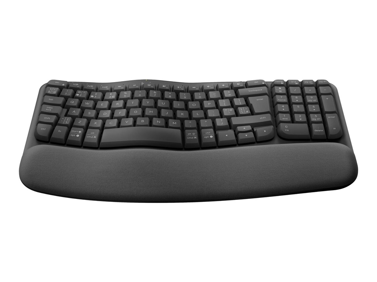 Logitech Wave Keys for Business - GRAPHITE - DEU - 2.4GHZ/BT - N/A - CENTRAL-419