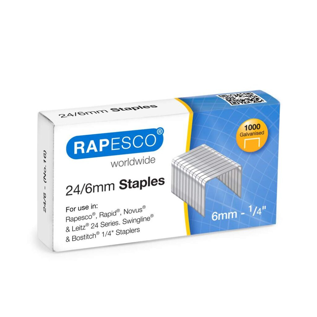 Rapesco S24607Z3 punto Pacchetto di punti 1000 punti