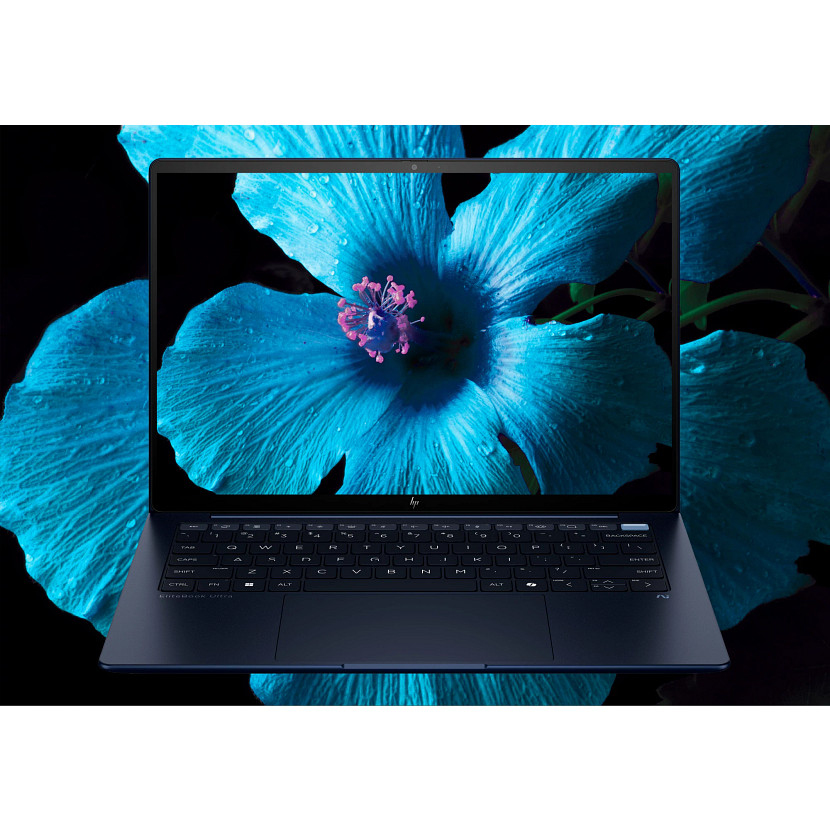 HP EliteBook Ultra G1i Next Gen AI PC Wolf Pro Security Edition Intel Core Ultra 5 228V Ordinateur portable 35,6 cm (14) �cran tactile 2.8K 32 Go LPDDR5x-SDRAM 512 Go SSD Wi-Fi 7 (802.11be) Windows 11 Pro Bleu