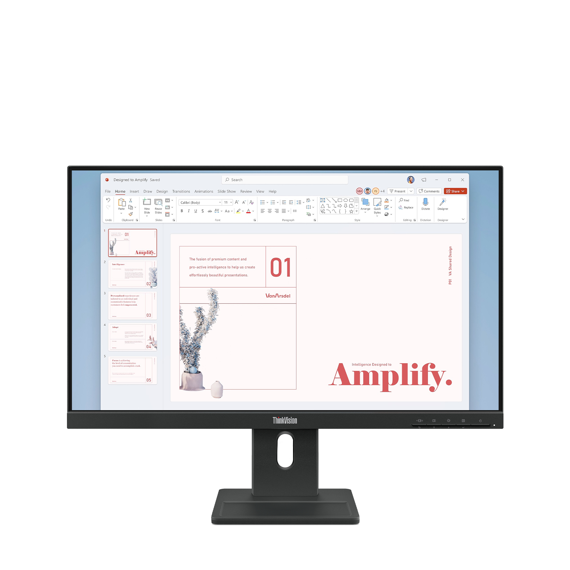 Lenovo ThinkVision E24-40 pantalla para PC 60,5 cm (23.8) 1920 x 1080 Pixeles Full HD LCD Negro