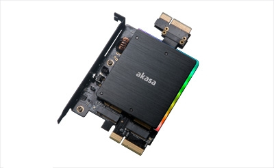 Akasa AK-PCCM2P-04 tarjeta y adaptador de interfaz Interno M.2