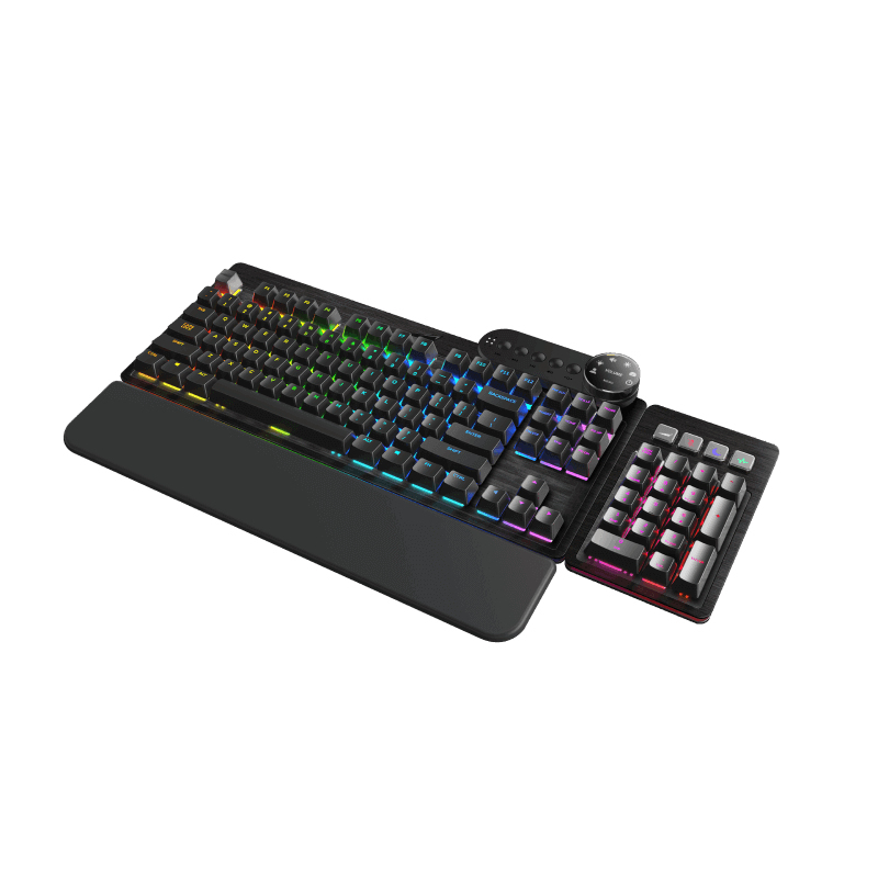 Mountain Everest Max - Tastatur - mit Mediendock