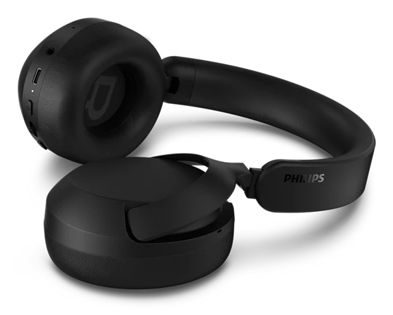 Philips TAH6000BK/00 auricular y casco Auriculares Inal�mbrico y al�mbrico Diadema Llamadas/M�sica Bluetooth Negro