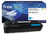 freecolor Toner HP W2211A cyan mit chip 1250p kompatibel - Kompatibel - Tonereinheit