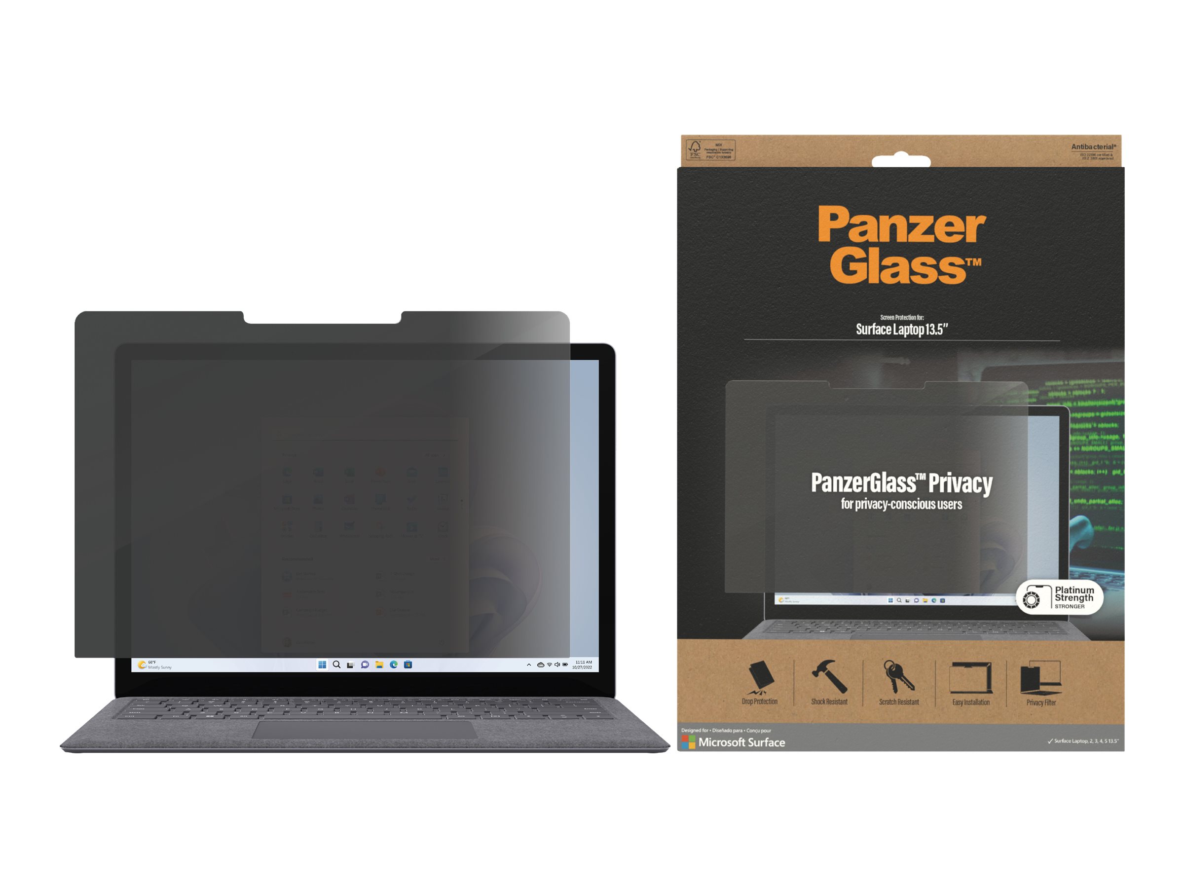 PanzerGlass PanzerGlass Microsoft Surface Laptop 13.5 Privacy