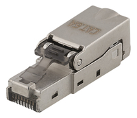 Deltaco MD-106 - RJ-45 - Metallisch - Cat6a - Gold - 9 mm - 1 Stck(e)