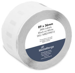 MediaRange MRDY99013 �tiquette � imprimer Blanc