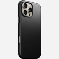 Nomad Modern Leather Case iPhone 16 Pro Max Black