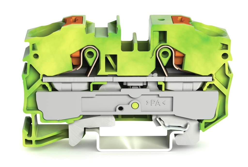 Wago 2216-1207 morsettiera 2 Verde, Giallo