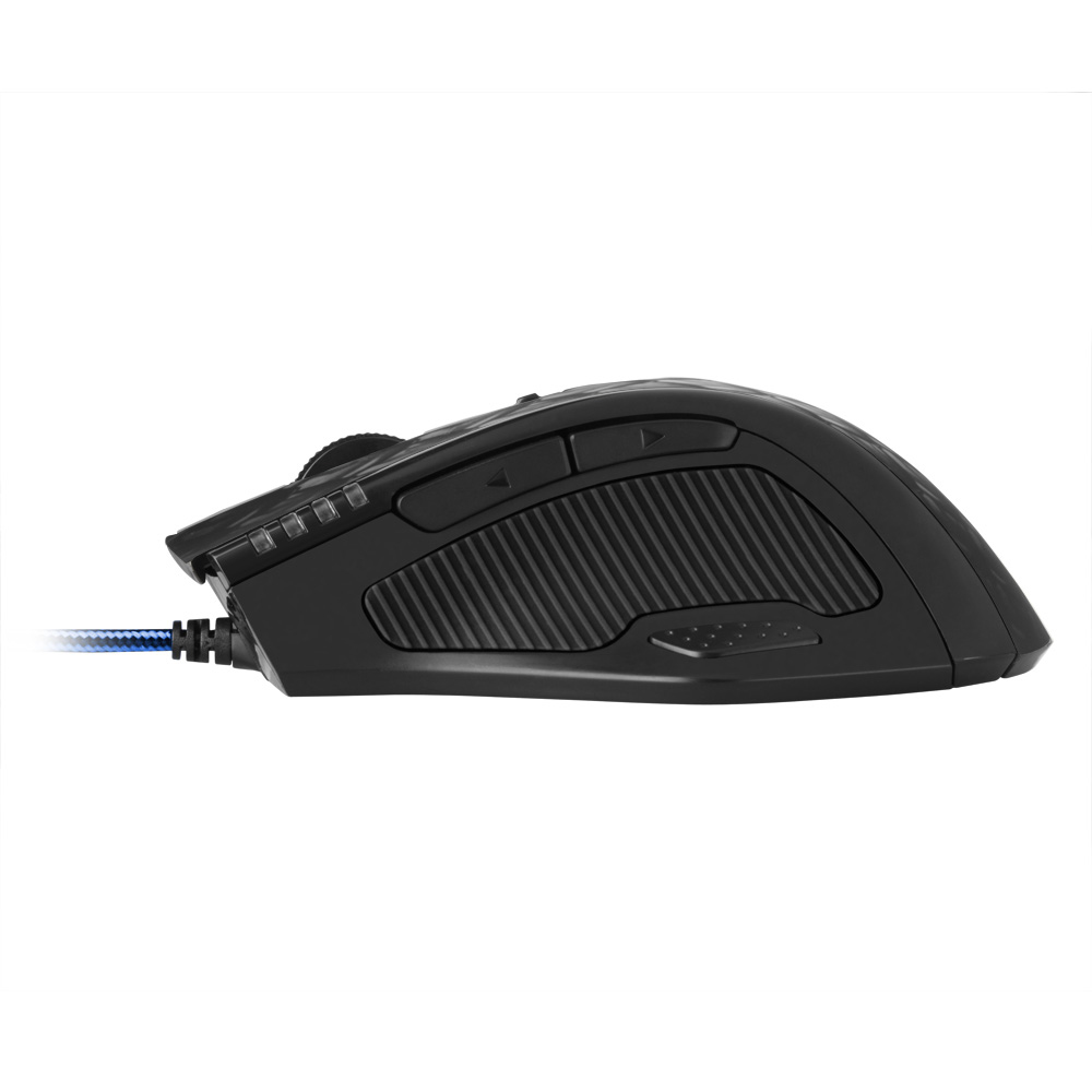 Sharkoon Drakonia Black - Maus - Laser - 11 Tasten