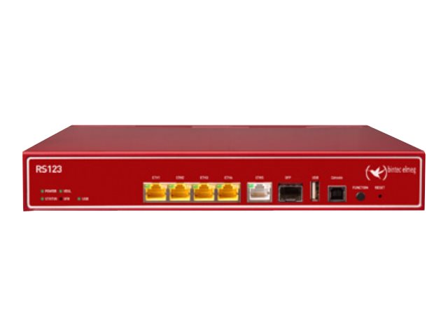 bintec elmeg RS123 - Router - GigE - an Rack montierbar