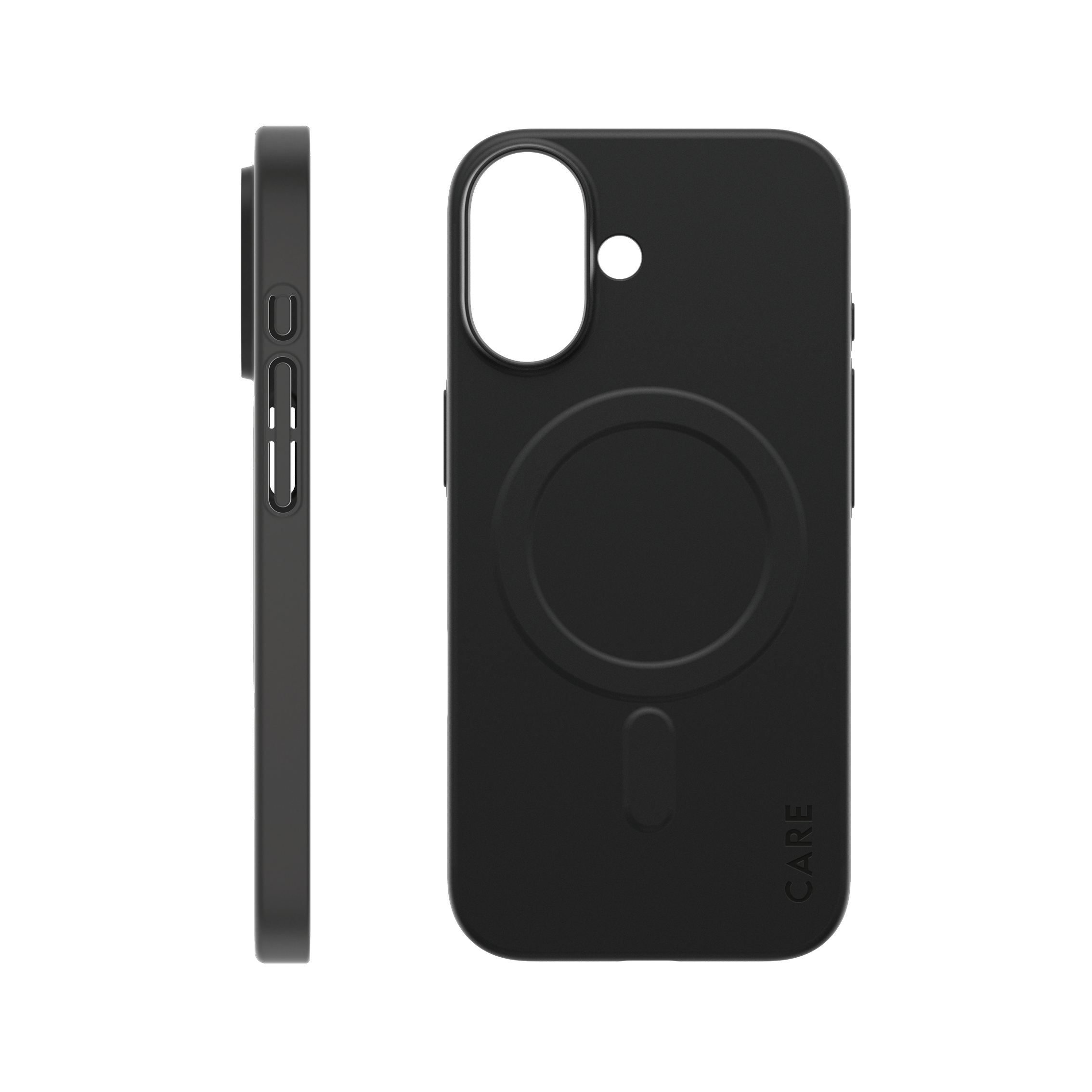 PanzerGlass CARE by � SL1M Case Black w. MagSafe iPhone 17 custodia per cellulare Cover Nero