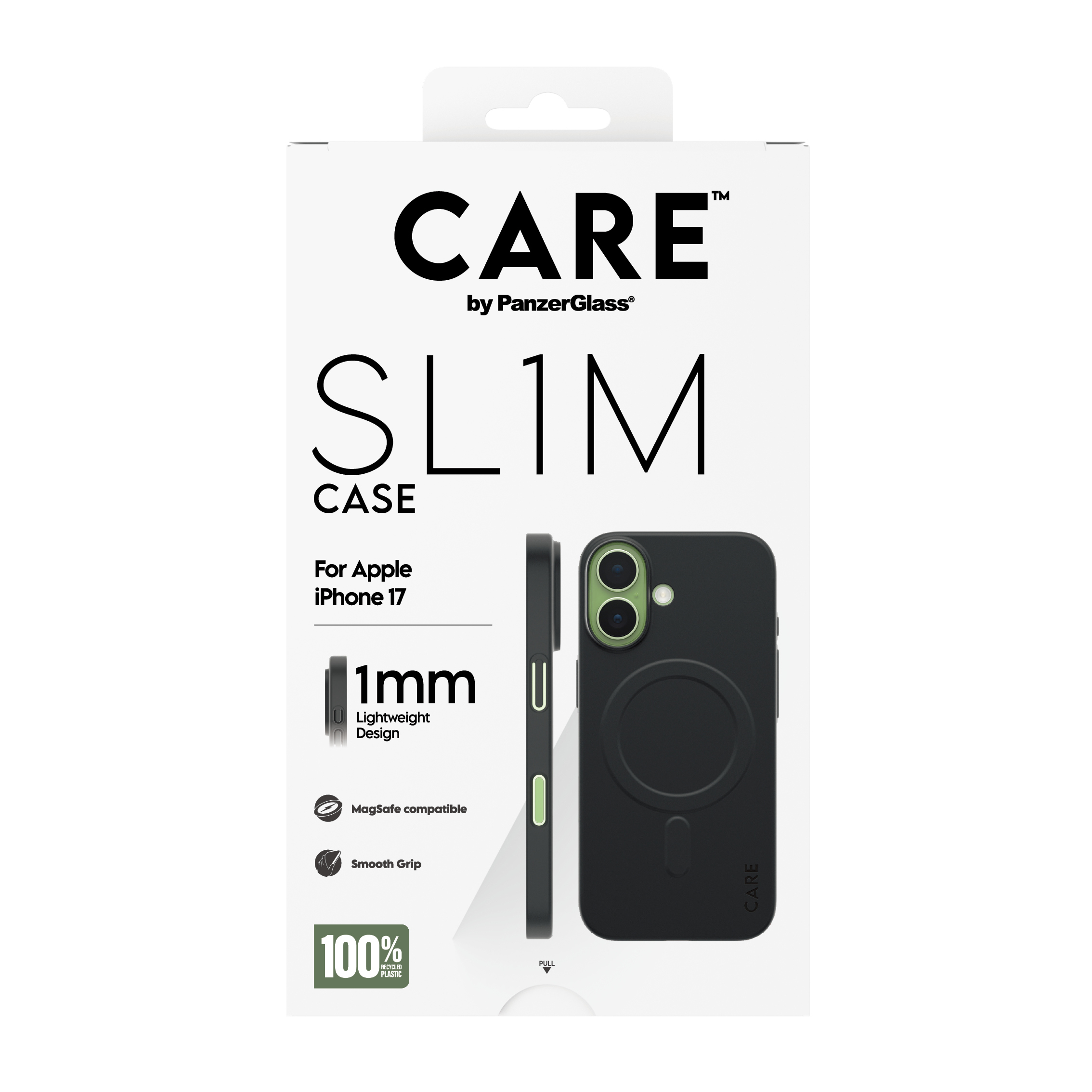 PanzerGlass CARE by SL1M Case Black iPhone 17