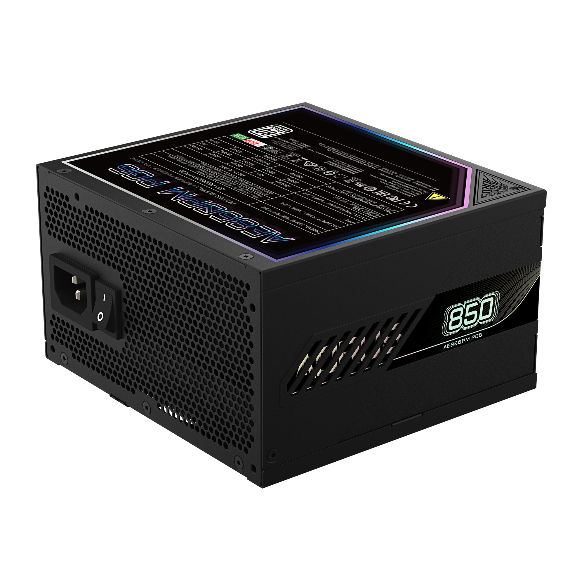 Gigabyte AORUS ELITE P850W 80+ Platinm Modular PSU