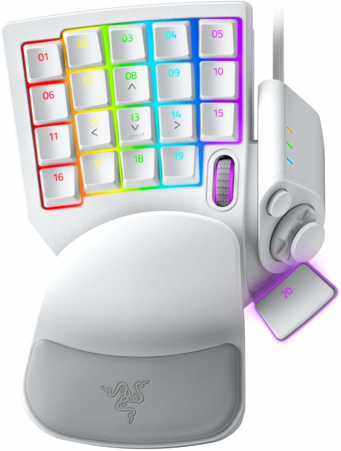 Razer Tartarus Pro tastierino numerico PC Bianco