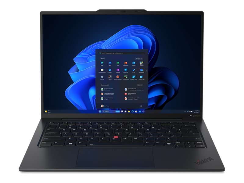 Lenovo ThinkPad X1 Carbon Gen 12 21KD - 180�-Scharnierdesign - Intel Core Ultra 7 165U / 1.7 GHz - Win 11 Pro - Intel Graphics - 64 GB RAM - 1 TB SSD TCG Opal Encryption, Performance - 35.6 cm (14)