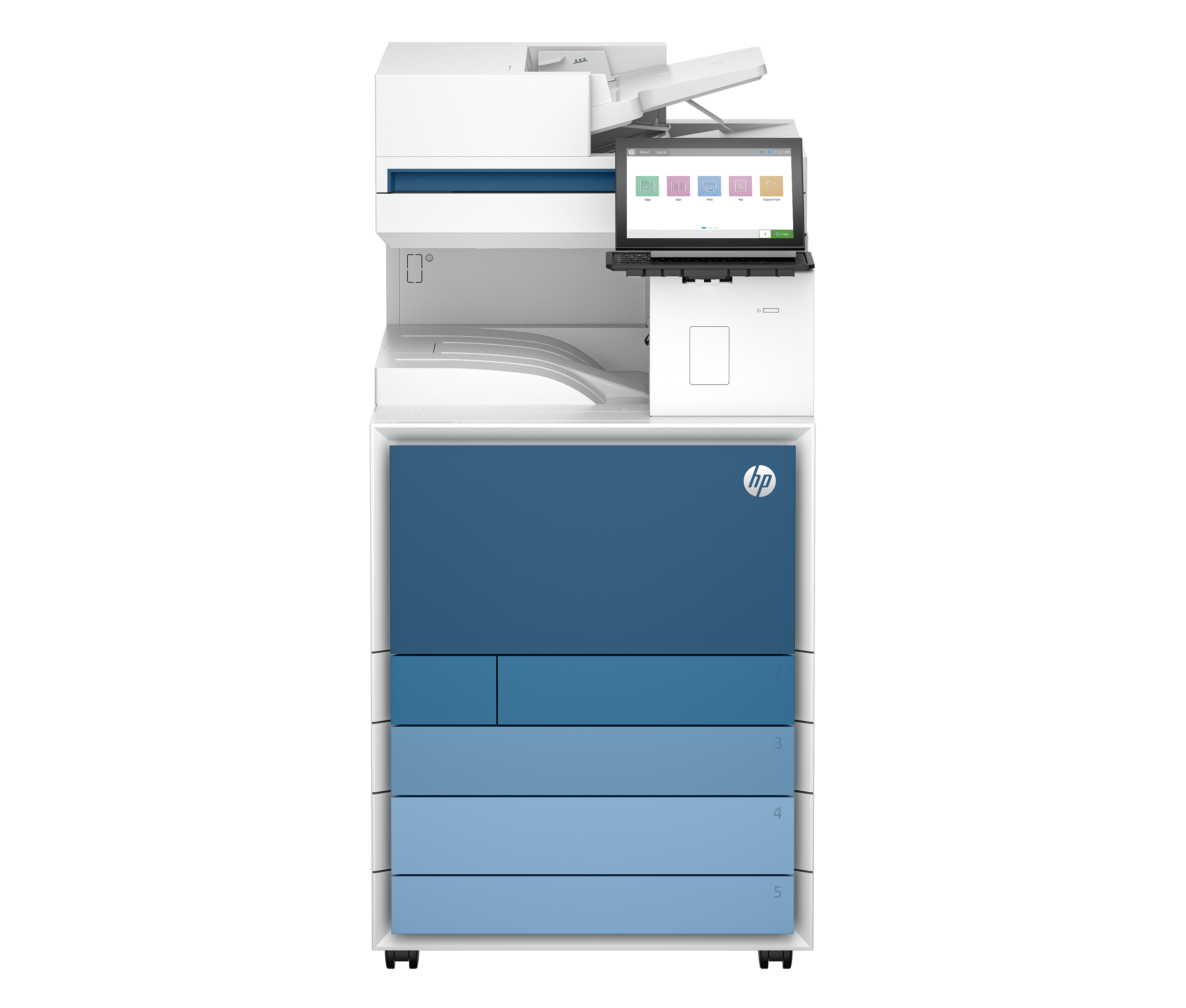 HP LaserJet Enterprise Flow MFP 8801z - Multifunktionsdrucker - Farbe - Laser - A3 (297 x 420 mm)