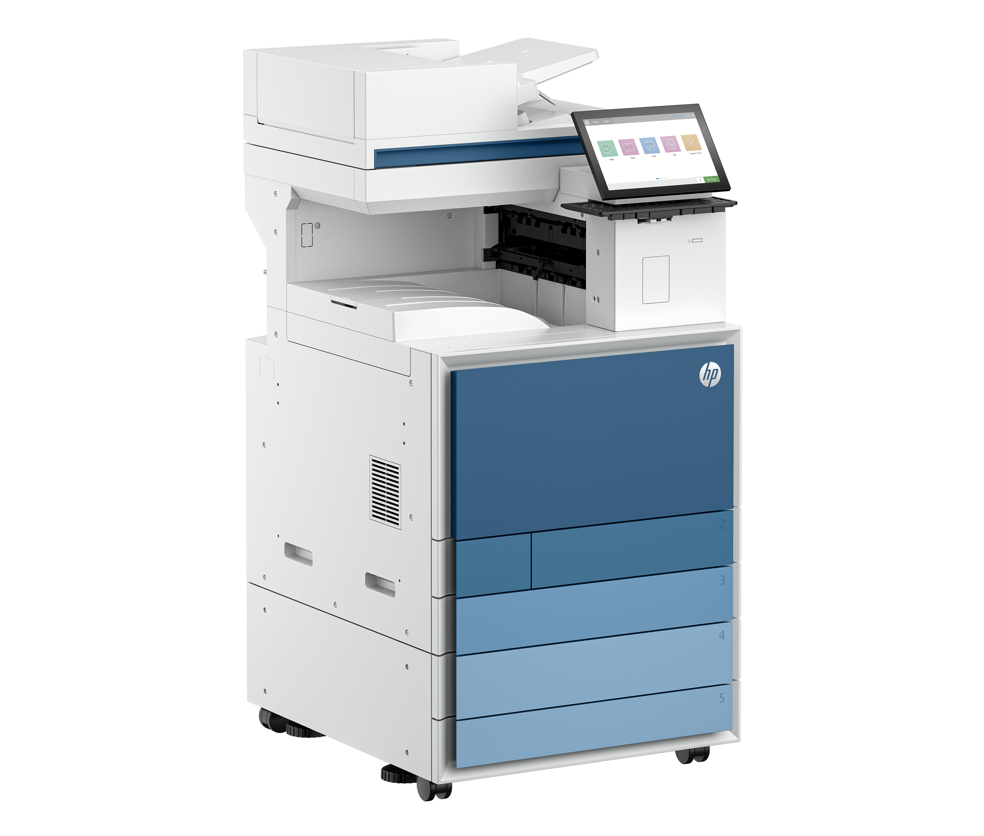 HP LaserJet Enterprise Flow MFP 8801z - Multifunktionsdrucker - Farbe - Laser - A3 (297 x 420 mm)