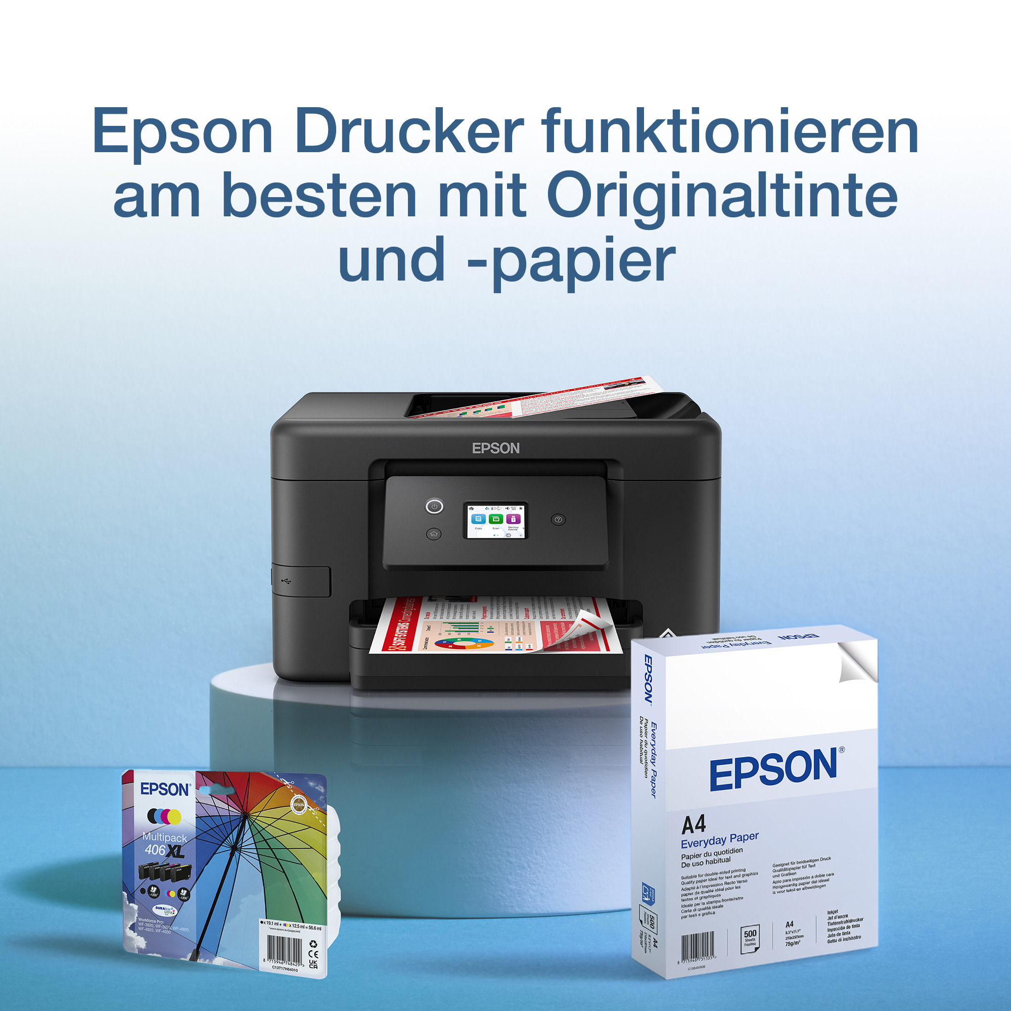 Epson Multipack 4-colour 406XL Umbrella DURABrite Ultra EasyMail Ink