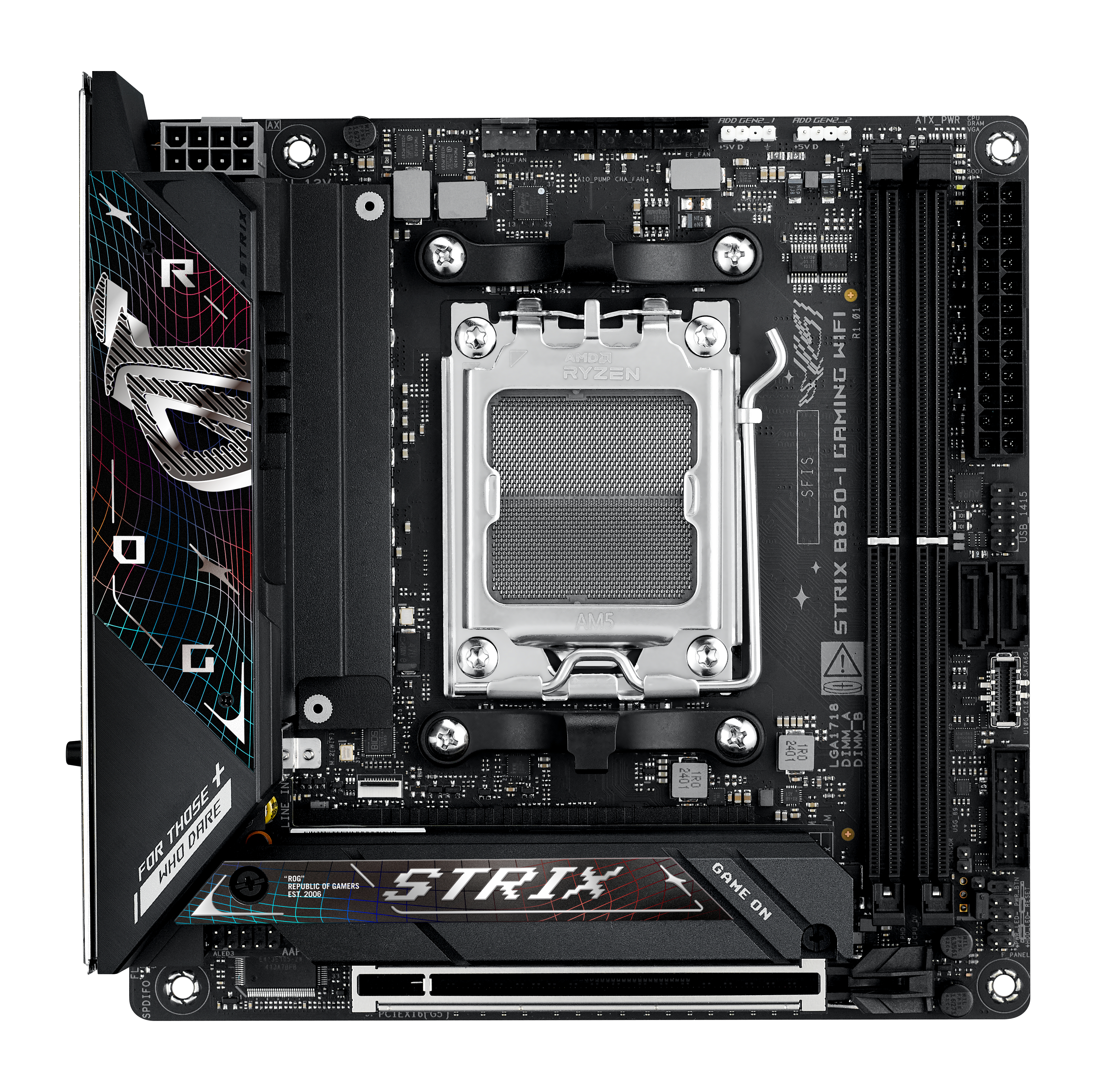 ASUS ROG Strix B850-I Gaming WIFI - AMD Sockel AM5 (Ryzen Zen4) - DDR5