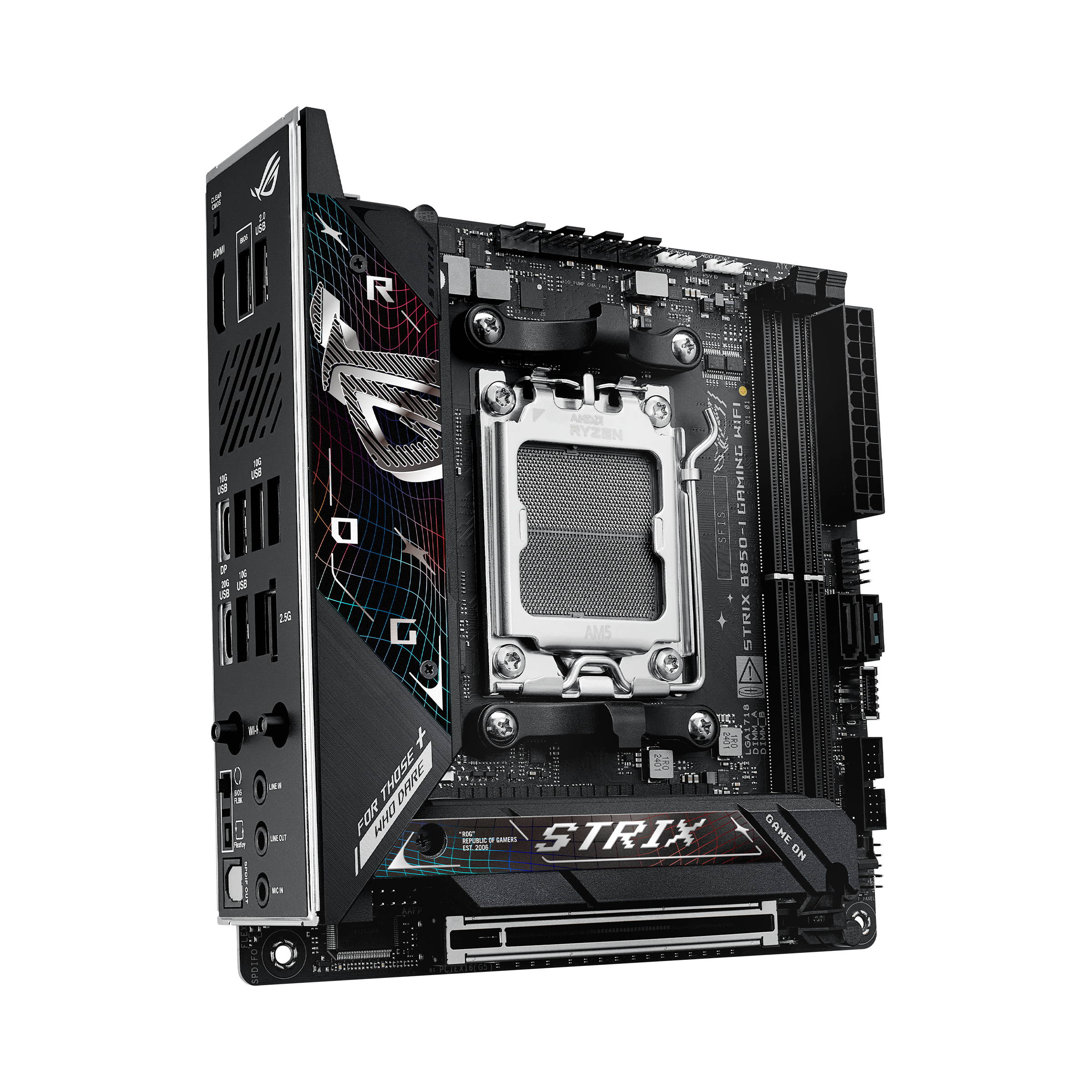 ASUS ROG Strix B850-I Gaming WIFI - AMD Sockel AM5 (Ryzen Zen4) - DDR5