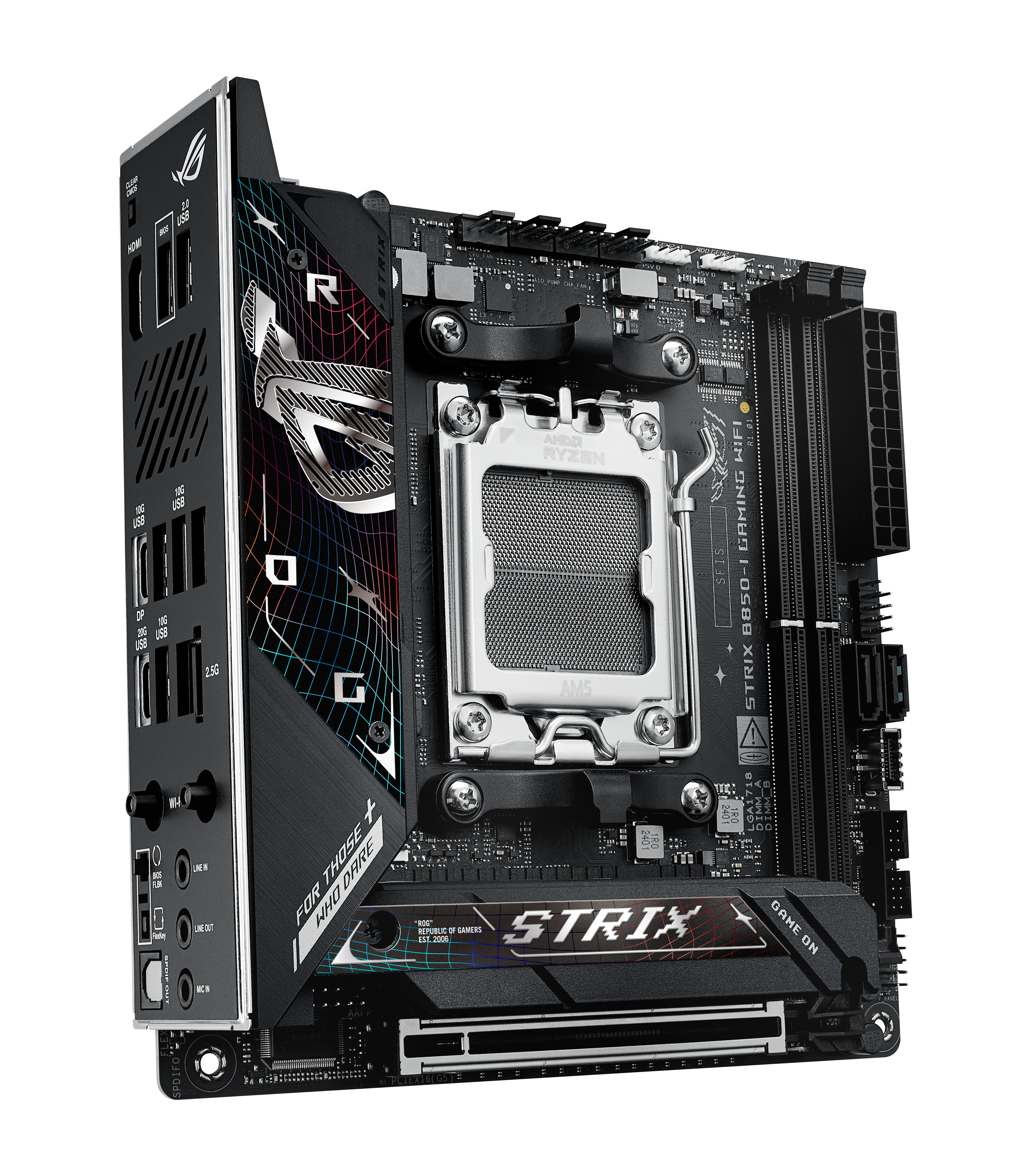 ASUS ROG Strix B850-I Gaming WIFI - AMD Sockel AM5 (Ryzen Zen4) - DDR5
