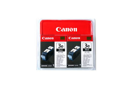 Canon BCI-3eBK cartuccia dinchiostro 2 pz Originale Nero