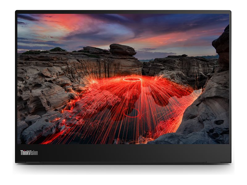 Lenovo ThinkVision M14t Monitor PC 35,6 cm (14) 2240 x 1400 Pixel 2.2K LED Touch screen Nero