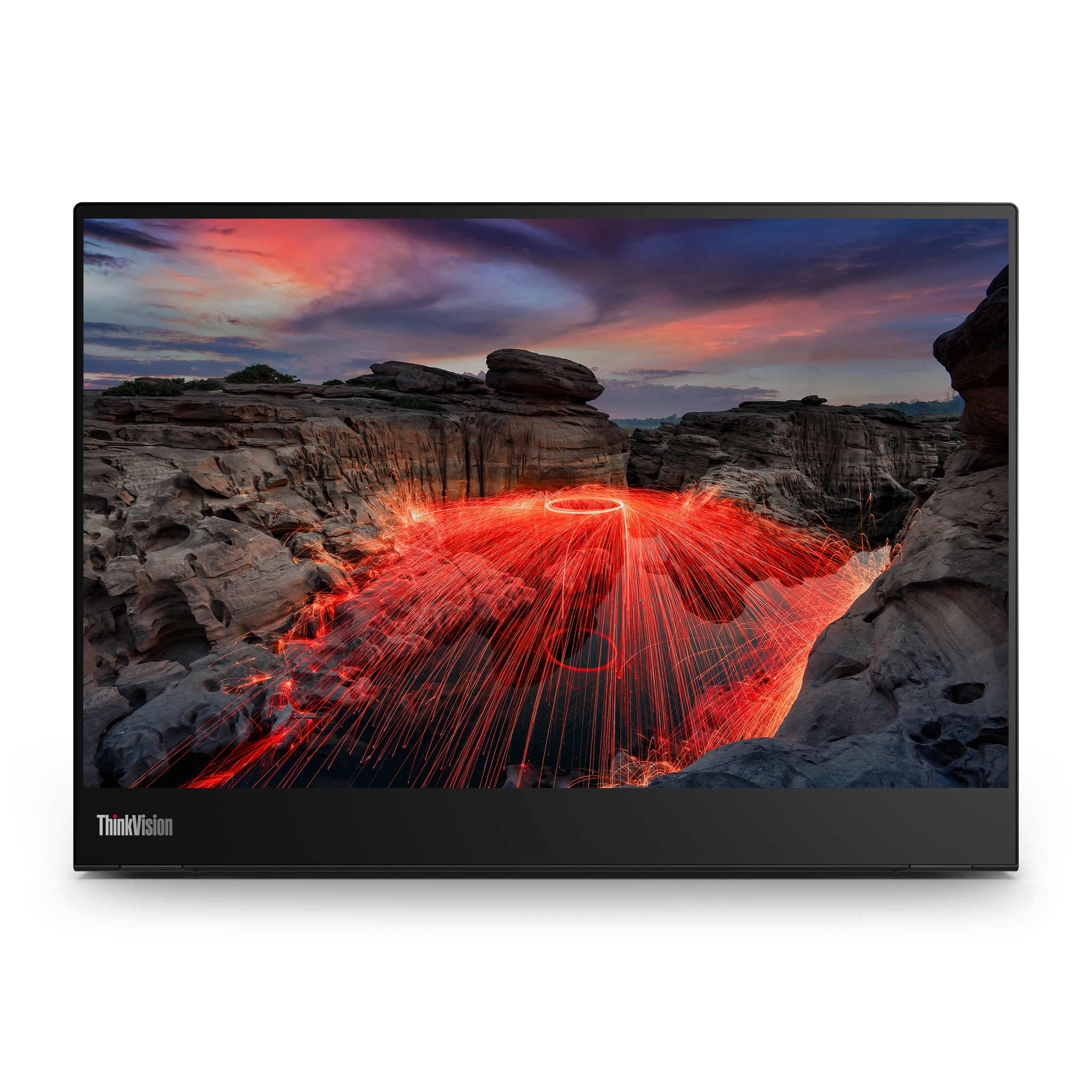 Lenovo ThinkVision M14t Monitor PC 35,6 cm (14) 2240 x 1400 Pixel 2.2K LED Touch screen Nero
