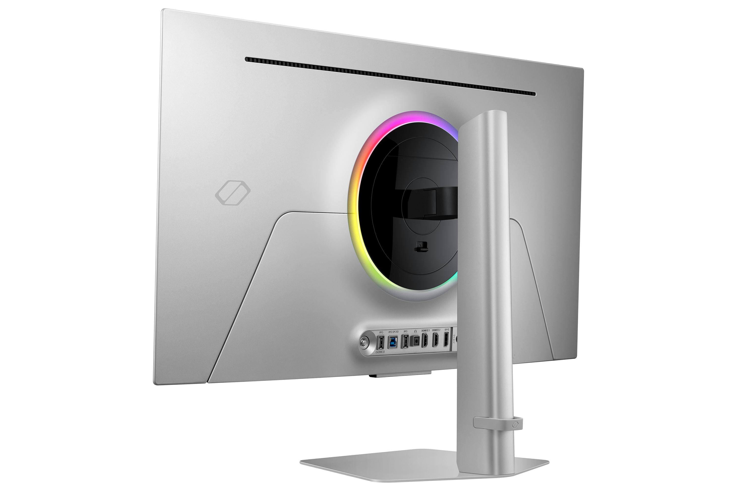 Samsung G81SF computer monitor 81.3 cm (32) 3840 x 2160 pixels 4K Ultra HD OLED Silver