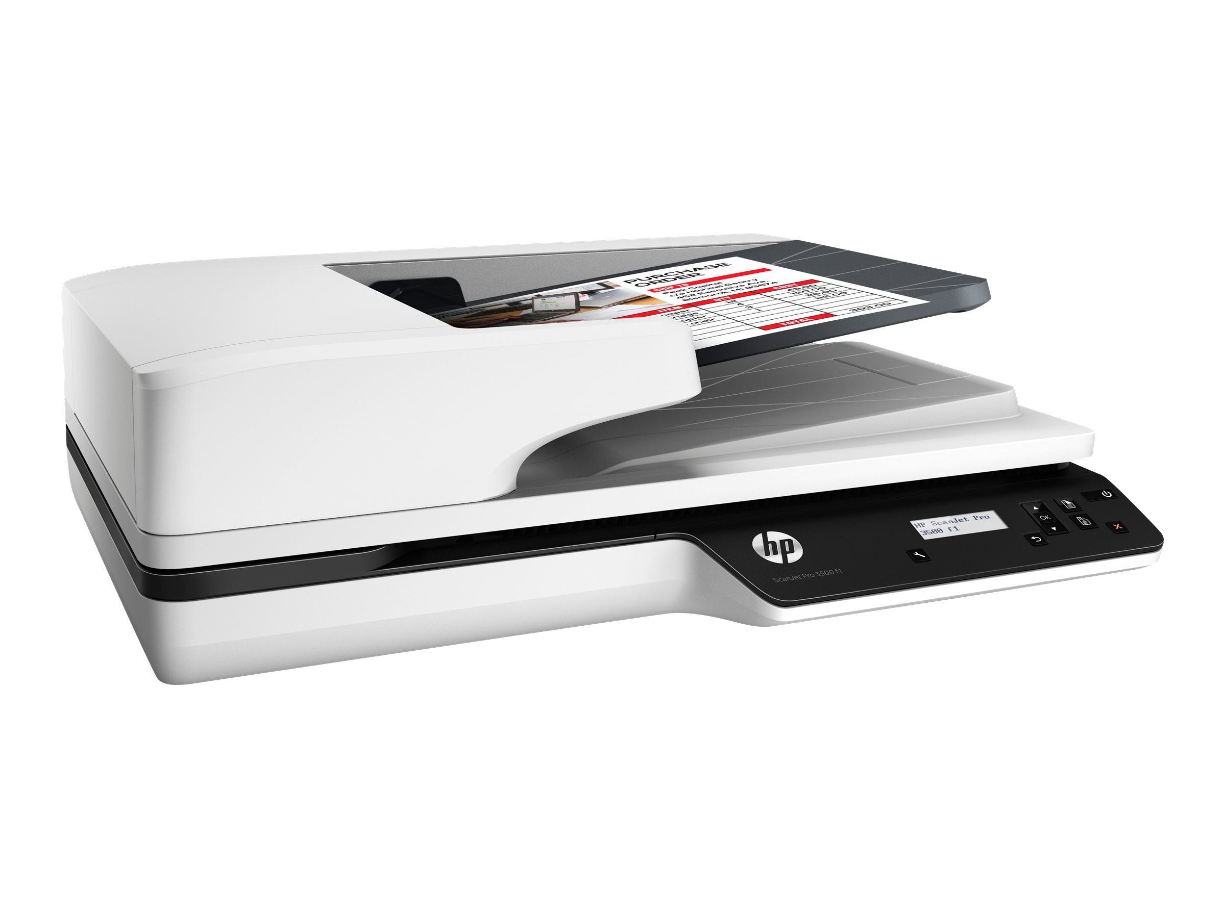 HP Scanjet Pro 3500 f1 Escner de superficie plana y alimentador automtico de documentos (ADF) 1200 x 1200 DPI A4 Gris