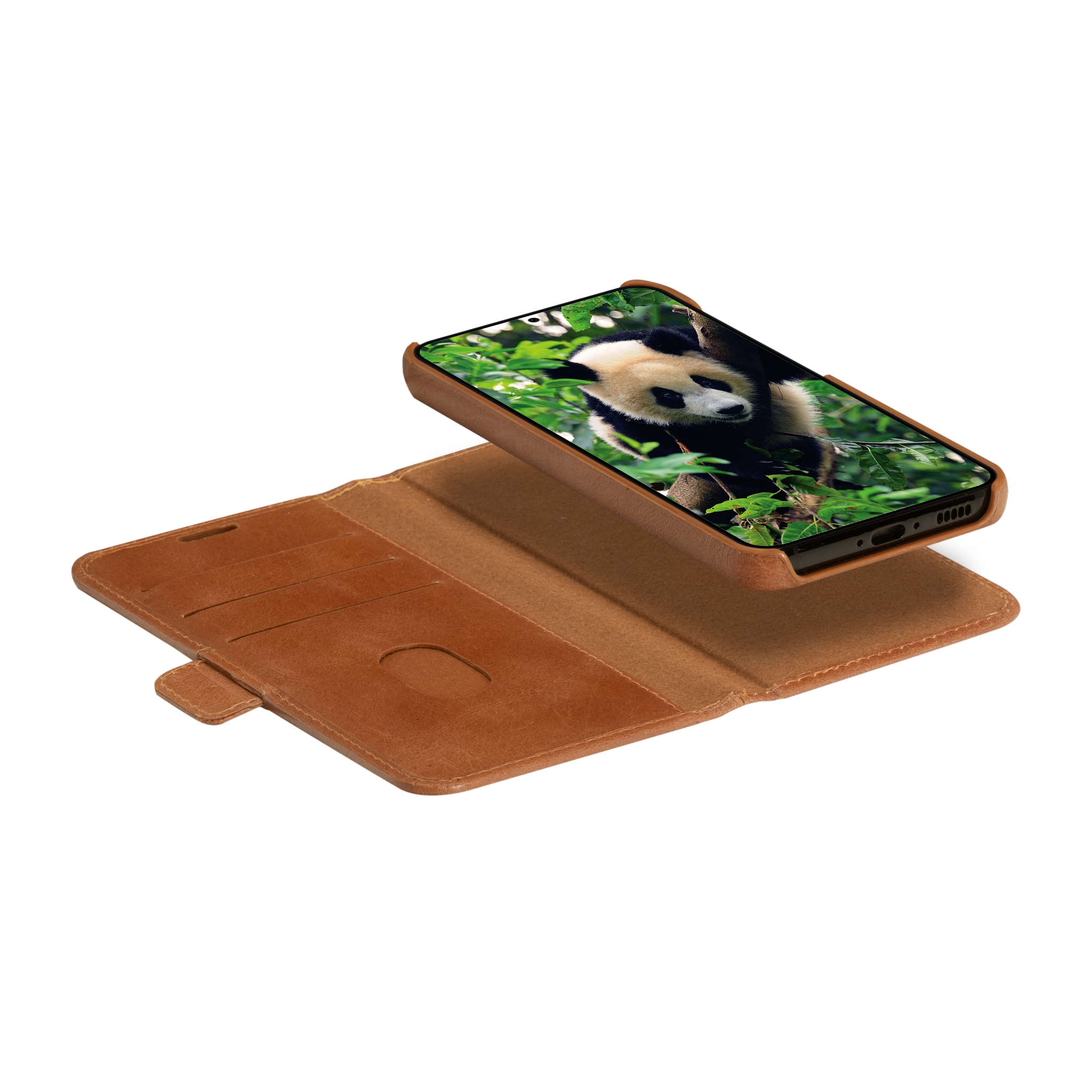 dbramante1928 Lynge custodia per cellulare 15,5 cm (6.1) Custodia a libro Marrone