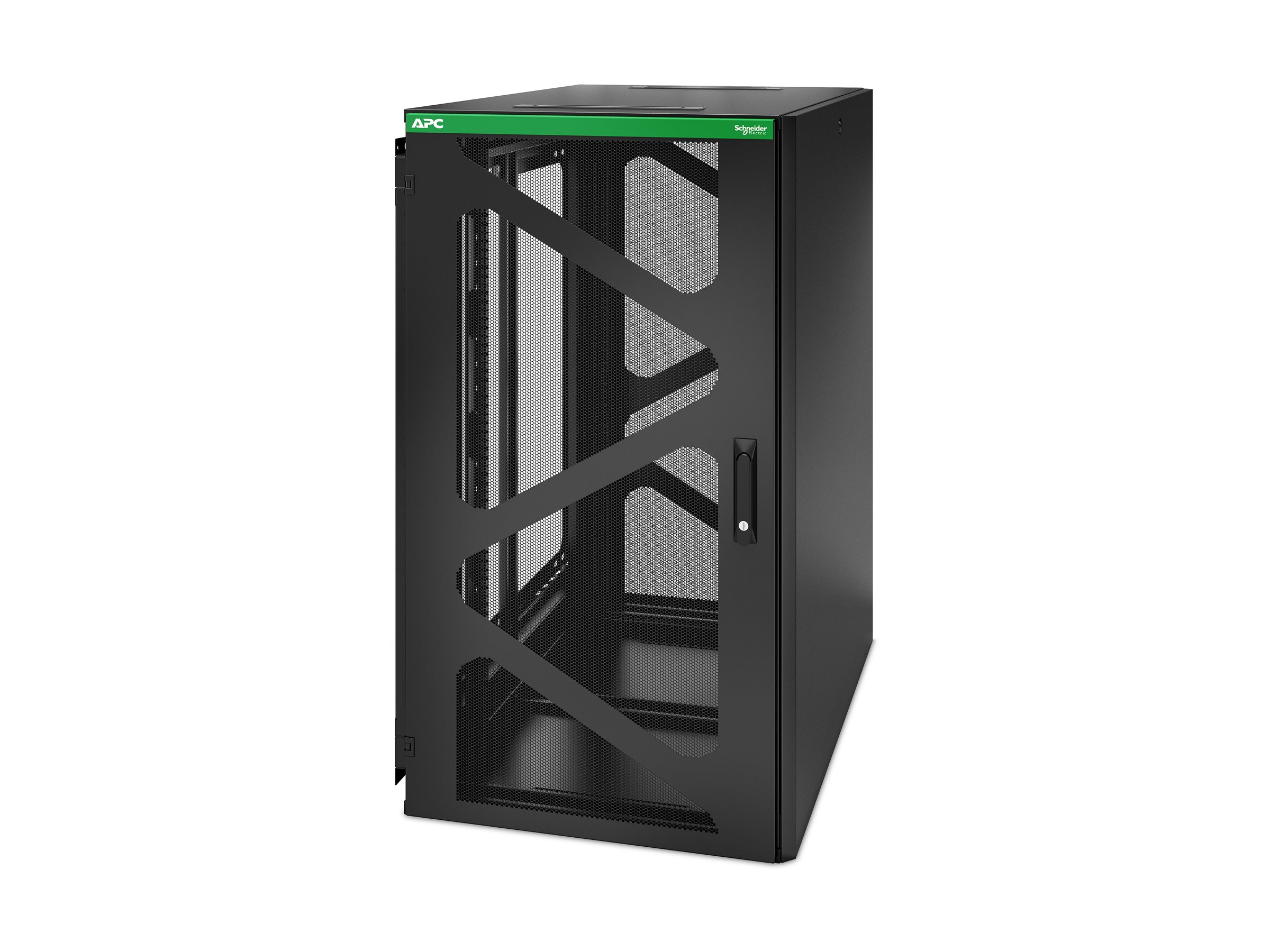 APC NetShelter - Schrank - geeignet f�r Wandmontage - 24U - 48.3 cm (19)