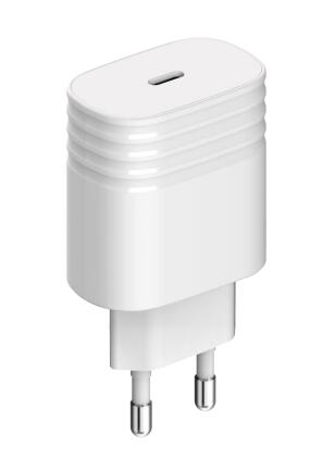 SOLUM Fast Charging 25W Single USB-C white
