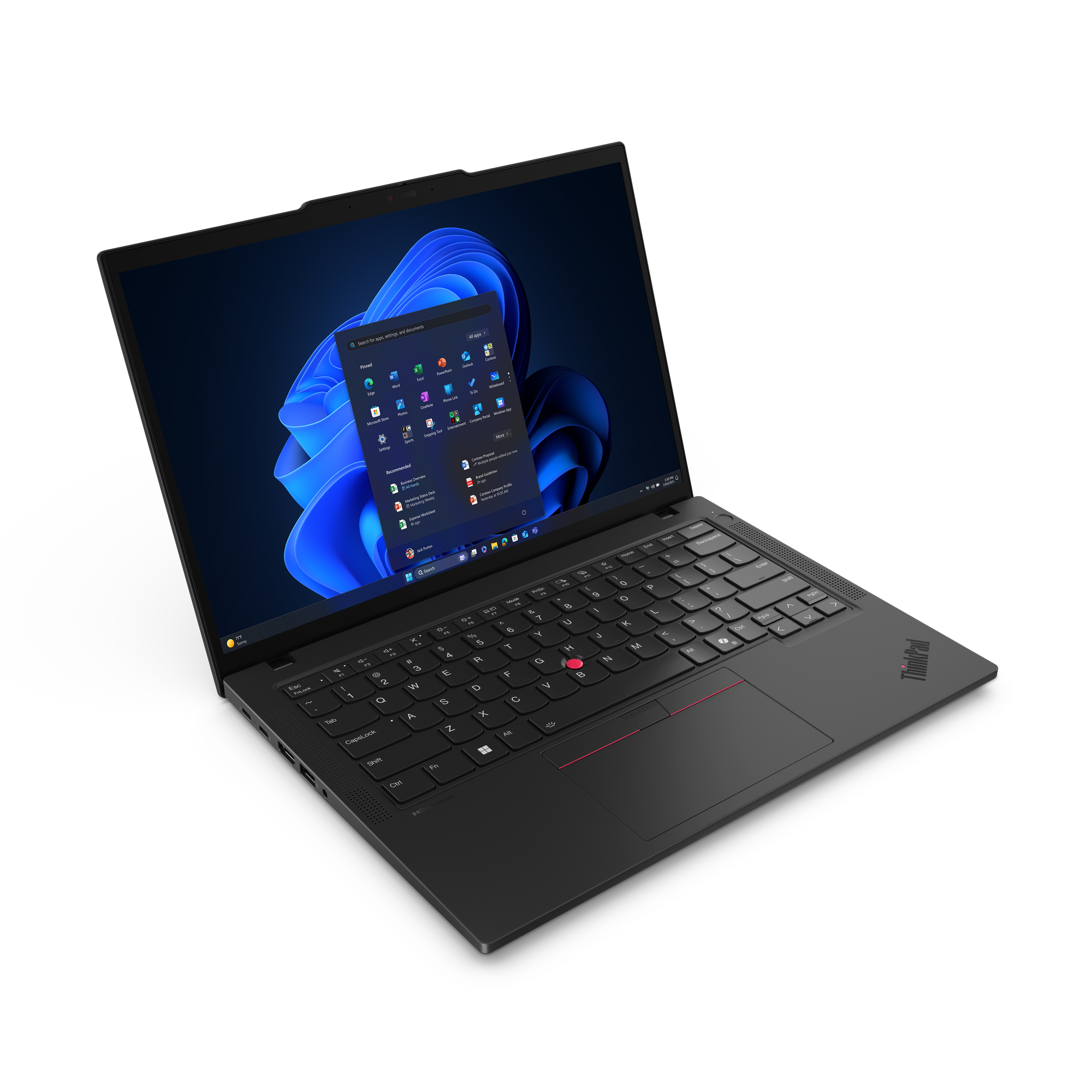 Lenovo ThinkPad T14 Gen 6 (Intel) Copilot+ PC Intel Core Ultra 5 228V Port�til 35,6 cm (14) WUXGA 32 GB LPDDR5x-SDRAM 1 TB SSD Wi-Fi 7 (802.11be) Windows 11 Pro Alem�n Negro